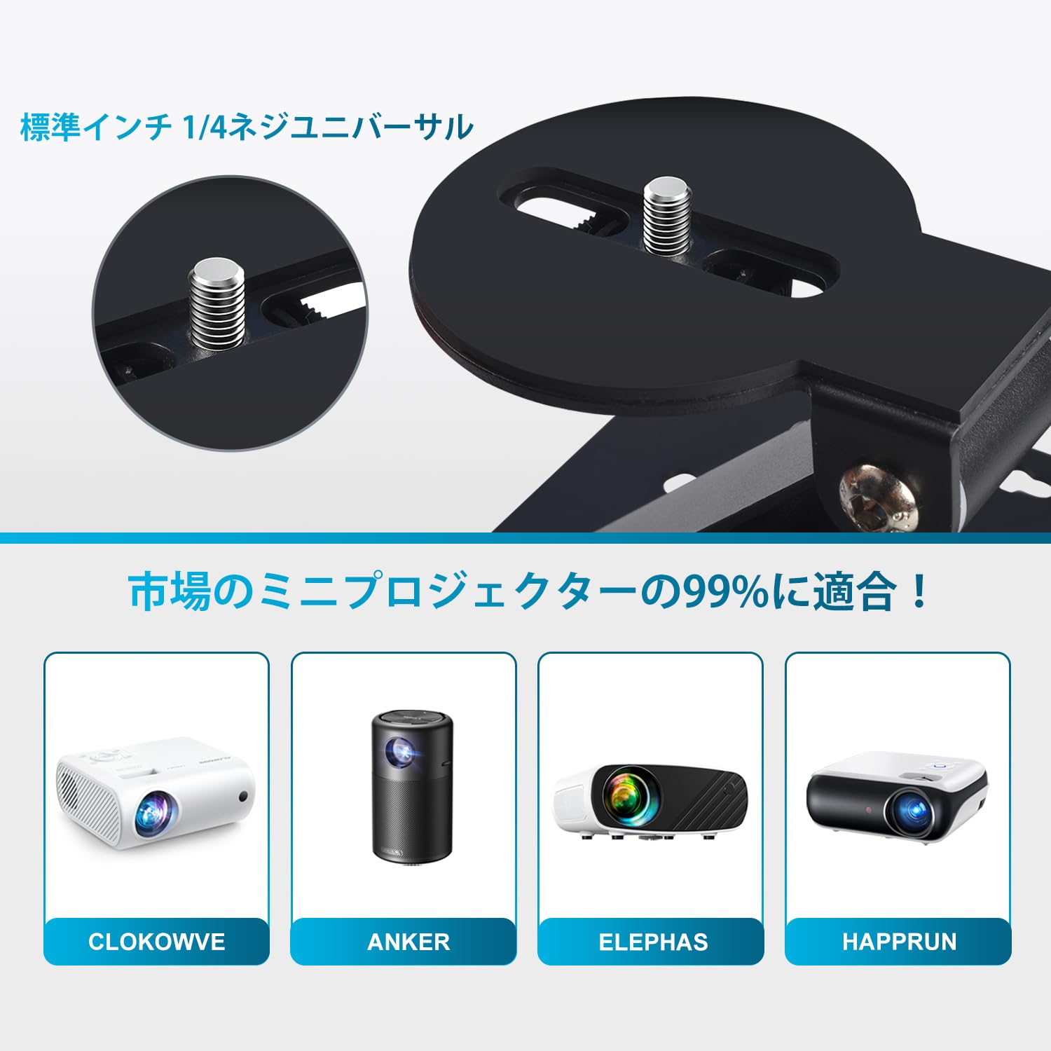Amazon.co.jp: 【スタンドのみ】プロジェクタースタンド 三角形構造180